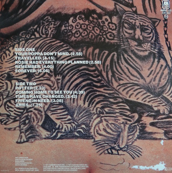 Supertramp  Indelibly Stamped nl : LP Back